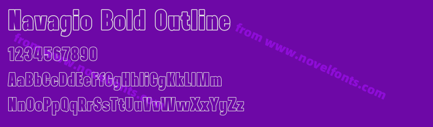 Navagio Bold OutlinePreview Navagio Bold OutlinePreview