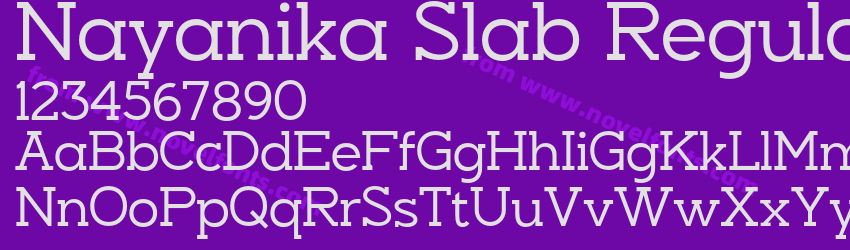 Nayanika Slab RegularPreview Nayanika Slab RegularPreview