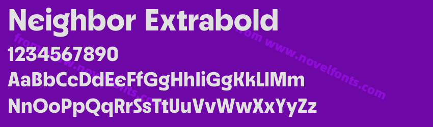 Neighbor ExtraboldPreview Neighbor ExtraboldPreview