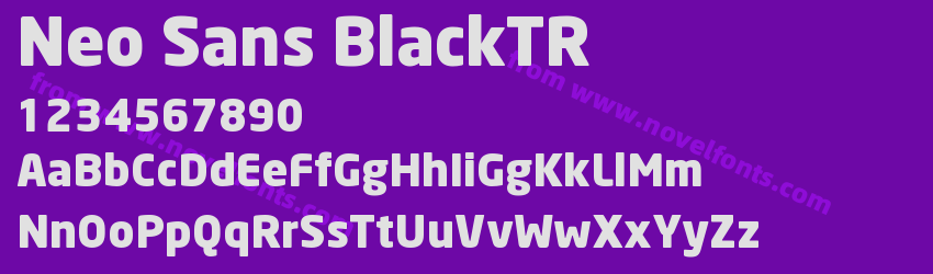 Neo Sans BlackTRPreview Neo Sans BlackTRPreview