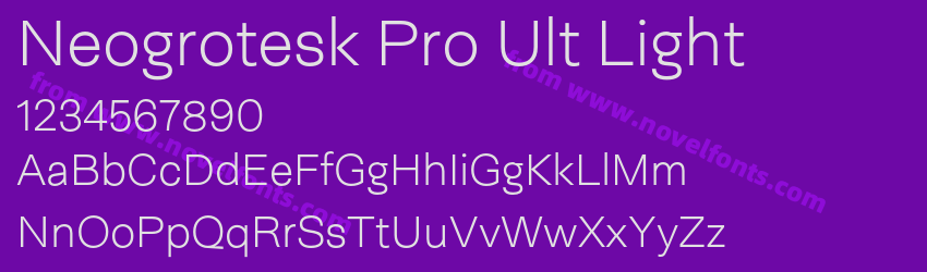 Neogrotesk Pro Ult LightPreview Neogrotesk Pro Ult LightPreview