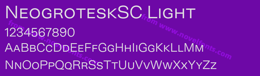 NeogroteskSC LightPreview NeogroteskSC LightPreview