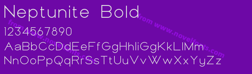 Neptunite BoldPreview Neptunite BoldPreview