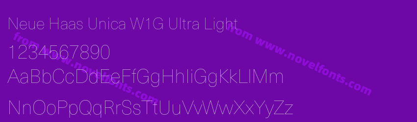 Neue Haas Unica W1G Ultra LightPreview Neue Haas Unica W1G Ultra LightPreview