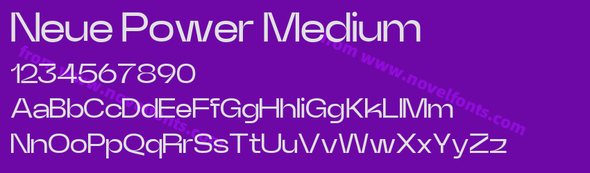 Neue Power MediumPreview Neue Power MediumPreview