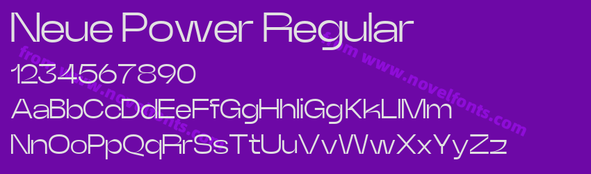 Neue Power RegularPreview Neue Power RegularPreview