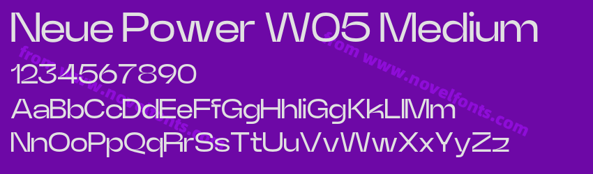 Neue Power W05 MediumPreview Neue Power W05 MediumPreview