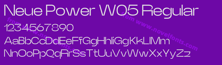 Neue Power W05 RegularPreview Neue Power W05 RegularPreview
