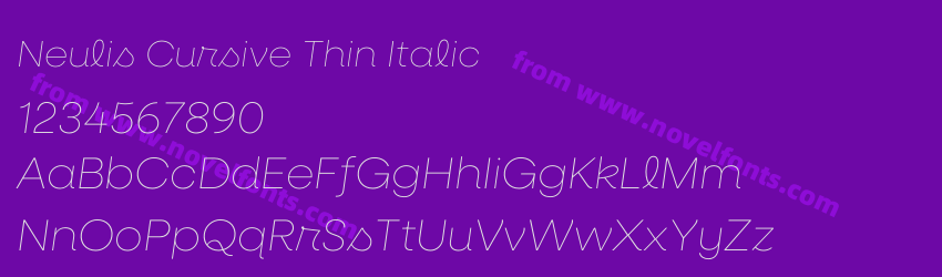 Neulis Cursive Thin ItalicPreview Neulis Cursive Thin ItalicPreview