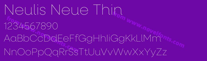 Neulis Neue ThinPreview Neulis Neue ThinPreview