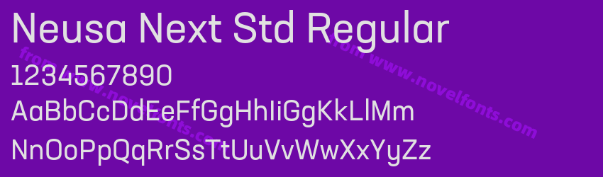 Neusa Next Std RegularPreview Neusa Next Std RegularPreview