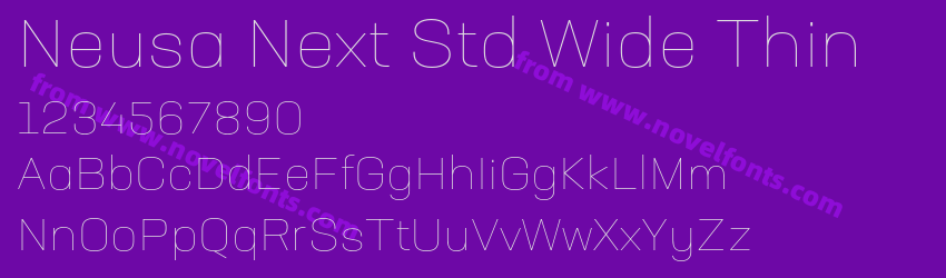 Neusa Next Std Wide ThinPreview Neusa Next Std Wide ThinPreview