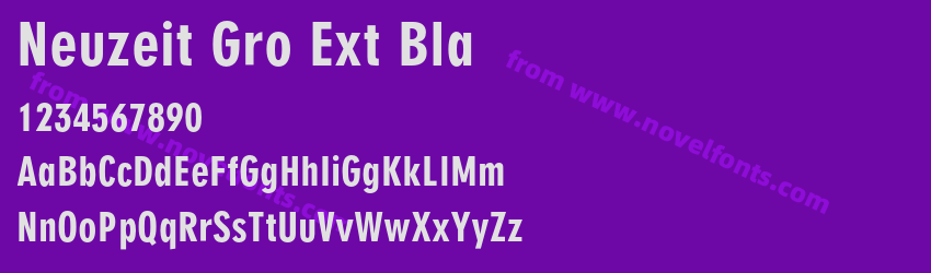 Neuzeit Gro Ext BlaPreview Neuzeit Gro Ext BlaPreview