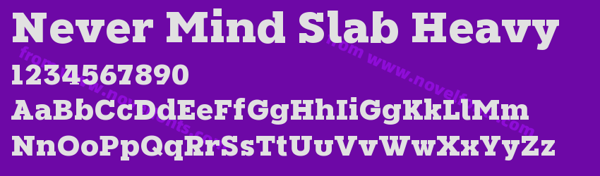 Never Mind Slab HeavyPreview Never Mind Slab HeavyPreview