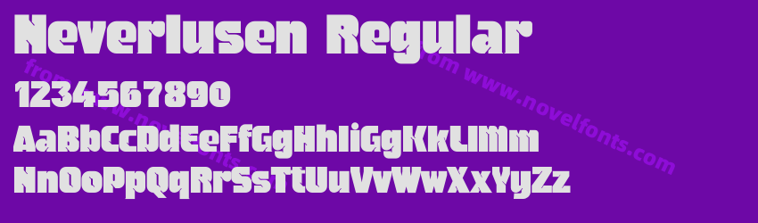 Neverlusen RegularPreview Neverlusen RegularPreview