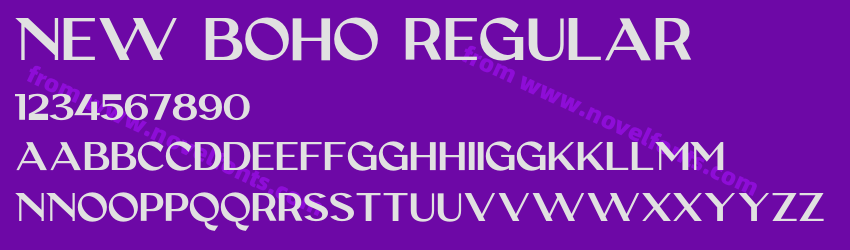 New Boho RegularPreview New Boho RegularPreview