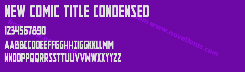 New Comic Title CondensedPreview New Comic Title CondensedPreview