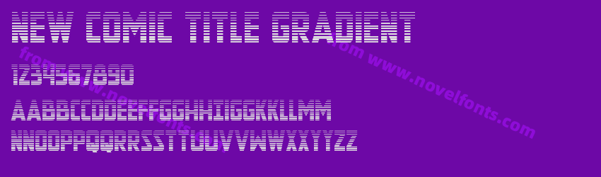 New Comic Title GradientPreview New Comic Title GradientPreview