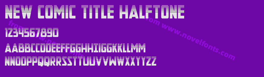 New Comic Title HalftonePreview New Comic Title HalftonePreview