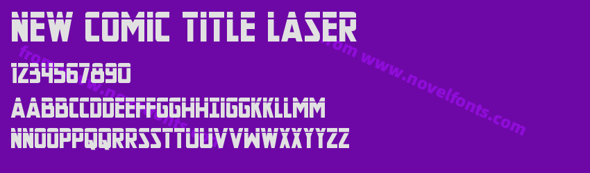 New Comic Title LaserPreview New Comic Title LaserPreview