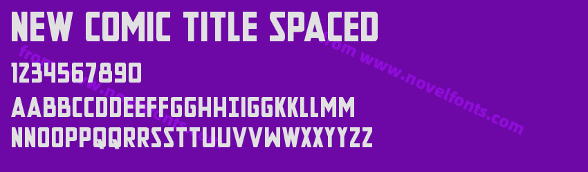 New Comic Title SpacedPreview New Comic Title SpacedPreview