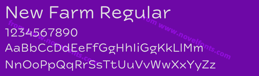 New Farm RegularPreview New Farm RegularPreview
