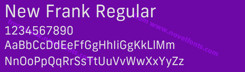 New Frank RegularPreview New Frank RegularPreview