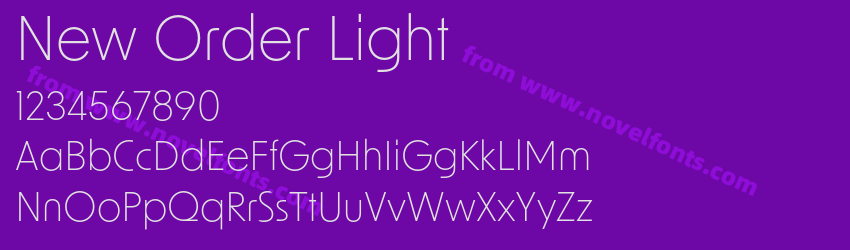 New Order LightPreview New Order LightPreview
