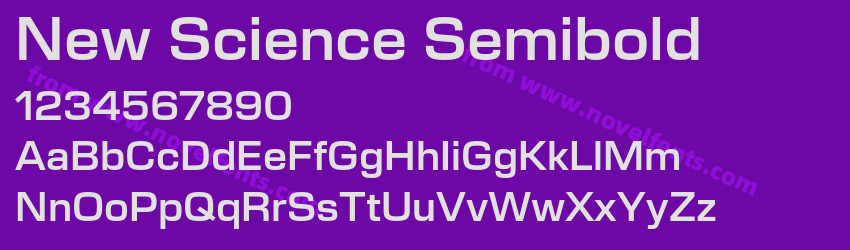 New Science SemiboldPreview New Science SemiboldPreview