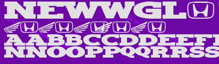 NewWGL4 FontPreview NewWGL4 FontPreview