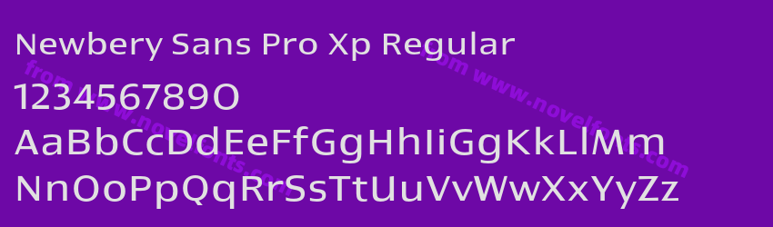 Newbery Sans Pro Xp RegularPreview Newbery Sans Pro Xp RegularPreview