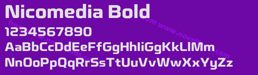 Nicomedia BoldPreview Nicomedia BoldPreview