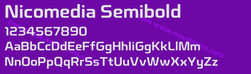 Nicomedia SemiboldPreview Nicomedia SemiboldPreview