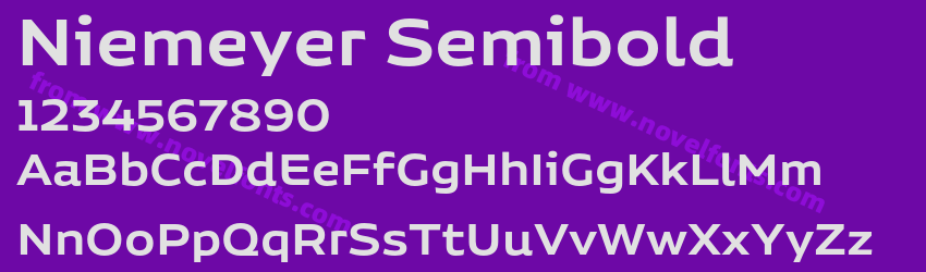 Niemeyer SemiboldPreview Niemeyer SemiboldPreview