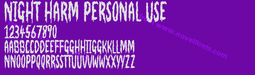 Night Harm Personal UsePreview Night Harm Personal UsePreview