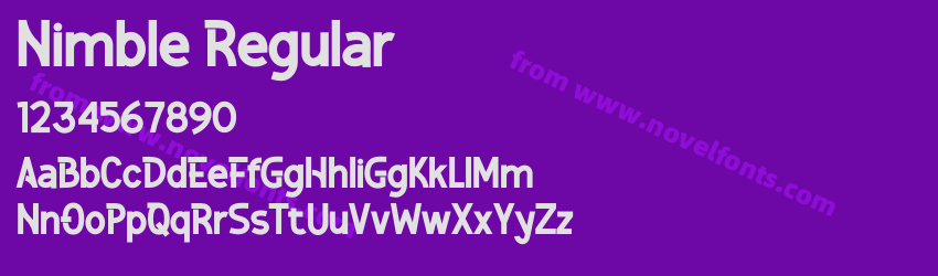 Nimble RegularPreview Nimble RegularPreview