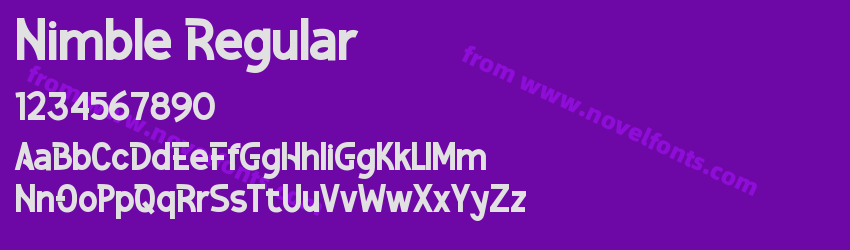 Nimble RegularPreview Nimble RegularPreview