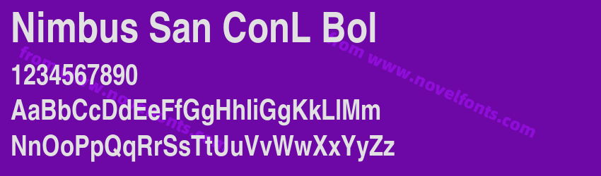 Nimbus San ConL BolPreview Nimbus San ConL BolPreview