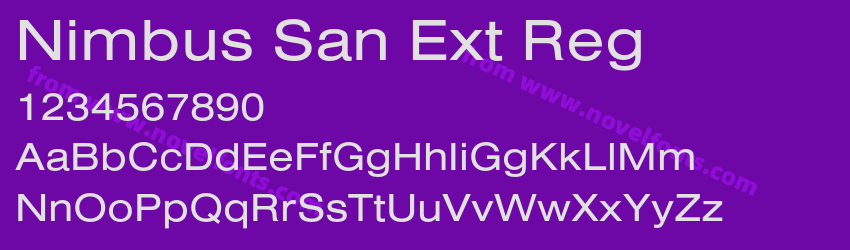 Nimbus San Ext RegPreview Nimbus San Ext RegPreview