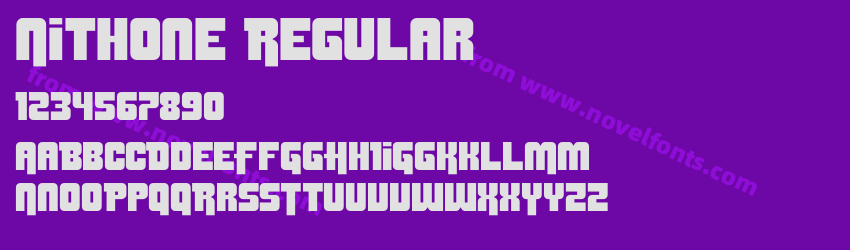 Nithone RegularPreview Nithone RegularPreview