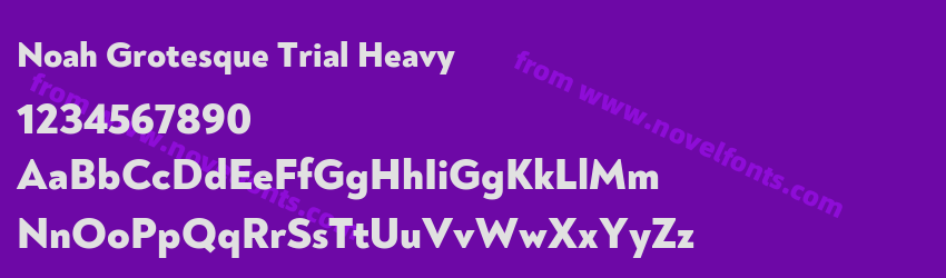 Noah Grotesque Trial HeavyPreview Noah Grotesque Trial HeavyPreview
