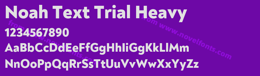 Noah Text Trial HeavyPreview Noah Text Trial HeavyPreview