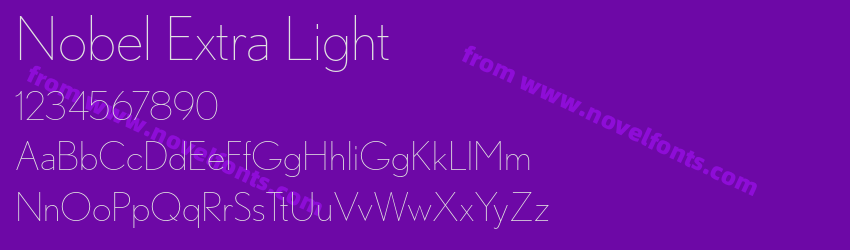 Nobel Extra LightPreview Nobel Extra LightPreview