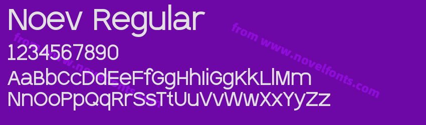 Noev RegularPreview Noev RegularPreview