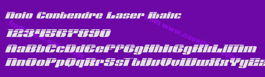 Nolo Contendre Laser ItalicPreview Nolo Contendre Laser ItalicPreview