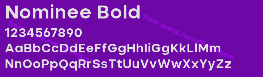 Nominee BoldPreview Nominee BoldPreview
