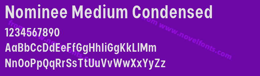 Nominee Medium CondensedPreview Nominee Medium CondensedPreview