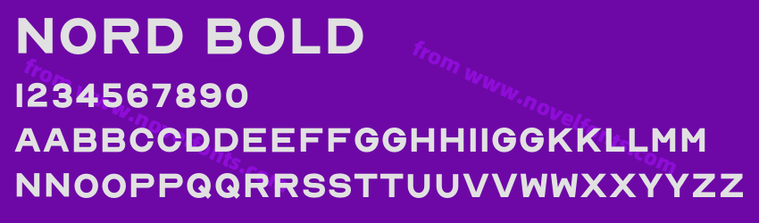 Nord BoldPreview Nord BoldPreview