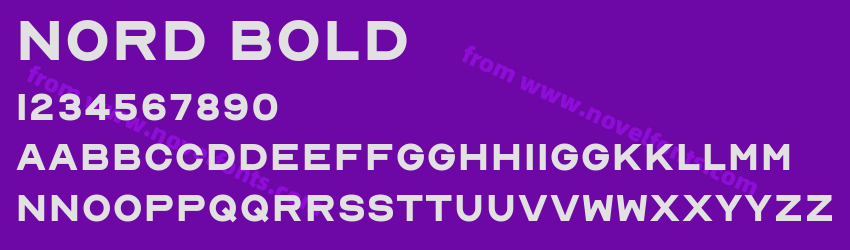 Nord BoldPreview Nord BoldPreview