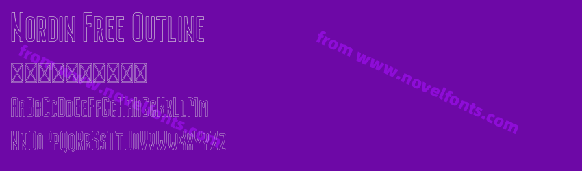 Nordin Free OutlinePreview Nordin Free OutlinePreview